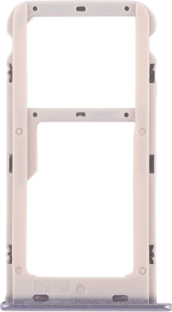 voor Huawei Honor 6A Simkaart houder Grijs