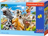 Castorland Animaux d'Afrique - Puzzle 260 pièces