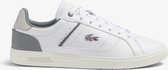 Lacoste Europa Pro Heren Sneakers - Wit/Grijs - Maat 47