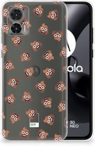 TPU bumper geschikt voor Motorola Edge 30 Neo Poep Emojis