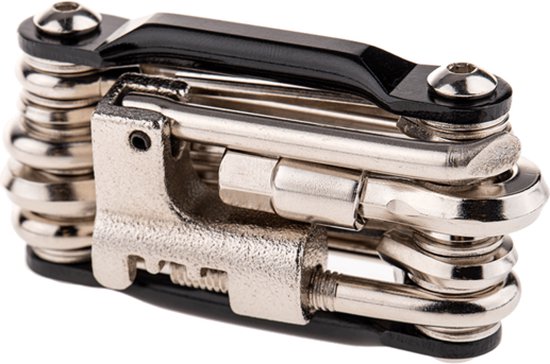 Outil multifonction pour vélo 11 fonctions - Taille compacte - Outil multifonction Bicycle avec 11 fonctions