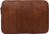 Bear Design Bram Leren Laptopsleeve - 14 inch - Cognac