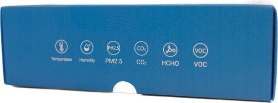 Faton Air Quality Sensor FA7000 - Compteur de qualité de l'air intérieur - Mesure du CO2