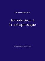 Bergson - Introduction à la métaphysique