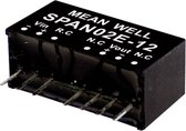 Mean Well SPAN02C-05 DC/DC-convertermodule 400 mA 2 W Aantal uitgangen: 1 x Inhoud 1 stuk(s)