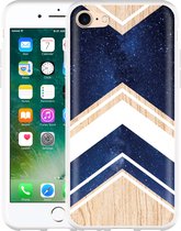iPhone 7 Hoesje Space wood - Designed by Cazy