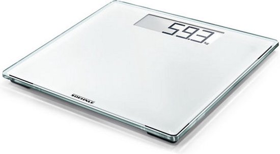 Soehnle personenweegschaal digitaal Style Sense Comfort 100 - wit - tot 100  kg - incl.... | bol.com
