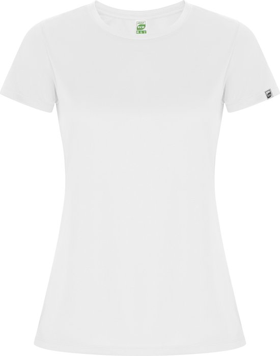 T-shirt sport femme Wit manches courtes marque 'Imola' Roly taille M