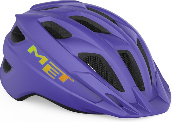 Casque enfant MET Crackerjack - Vélo - Violet Mat