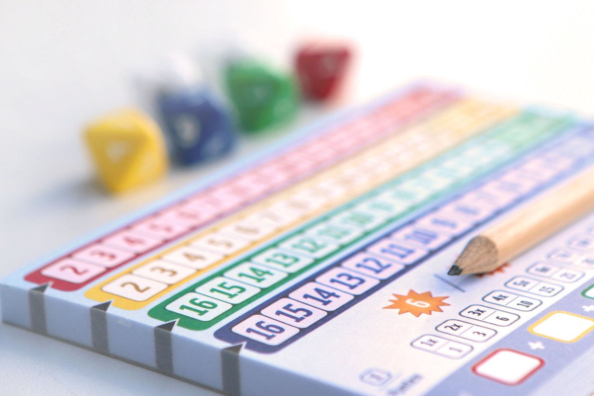 White Goblin Games - Qwixx Longo Bloks (extra scoreblocks) - Dobbelspel - 2 tot 5 spelers - Voor de hele familie - uitbreiding - Gezelschapsspel — afbeelding 2