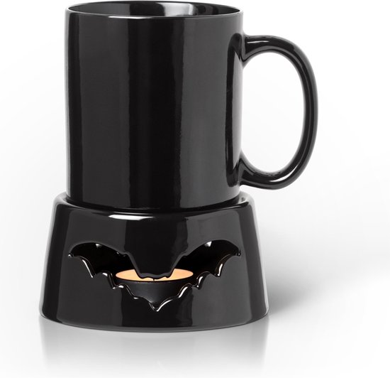 Alchemy Chauffe-Tasse Chauve-Souris Zwart/ Wit