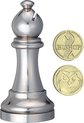 Brein Breker Cast Chess Puzzle Bishop | Kan jij de munt vinden ?