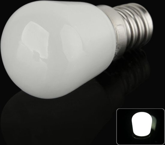 Ampoule à boule E12 2W, 100LM, lumière blanche 6000-6500K, CA 100-240V