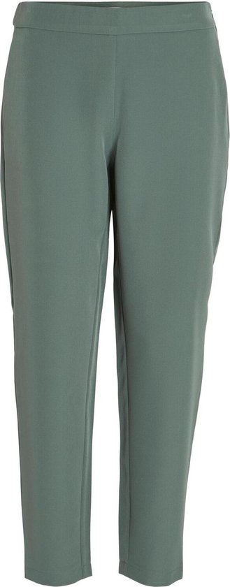 Vila Pant Vicarrie Lowny Rw 7/8 Pant - Noos 14081274 Vert Duck Taille Femme - W34