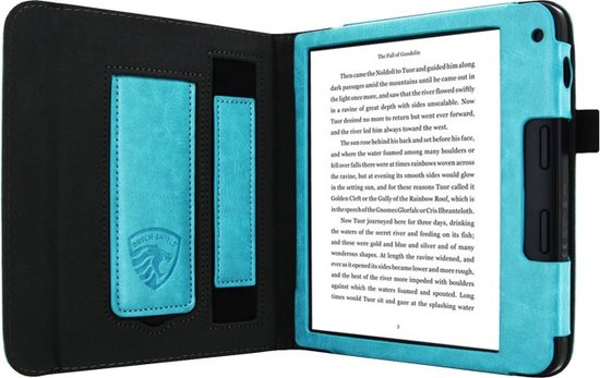 Kobo Libra 2 Sleepcover Luxe Hoes Turquoise