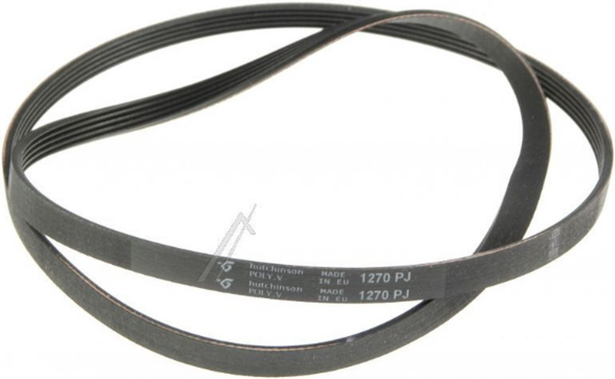 Poly-V-snaar 1270PJ J5 -aandrijfriem 1270J5 - Hutchinson riem wasdroger - geschikt voor oa Aeg Electrolux Zanker