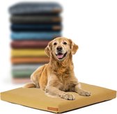 Rexproduct Hondenkussen - Hondenmand - Hondenbed met rits en wasbaar - Hondenkussens 40 X 50 CM - Manden & kussens 0 tot 80 kg - SoftPet Geel