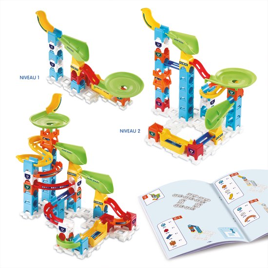 Construction circuit bille Vtech Marble Rush Super Sky Tower Set XL300E -  Construction circuit bille