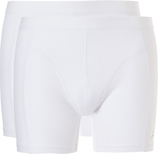 ten Cate Basics organic shorts wit 2 pack voor Heren | Maat S