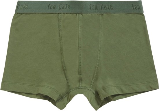 Basics shorts army green 2 pack voor Jongens | Maat 134/140