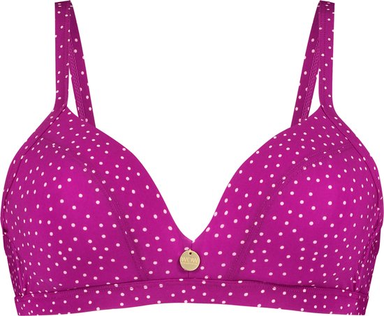 ten Cate Beach triangle bikinitop berry dots voor Dames | Maat 40xD