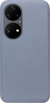 ADEL Premium Siliconen Back Cover Softcase Hoesje Geschikt voor Huawei P50 - Lavendel