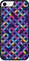 iPhone 8 Hardcase hoesje Abstractie - Designed by Cazy
