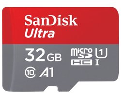Sandisk MicroSDHC Ultra 32GB 120MB/s C10-UHSI-A1 Photo