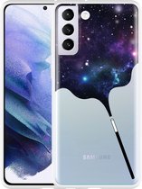 Hoesje Geschikt voor Samsung Galaxy S21+Galaxy Toverstaf
