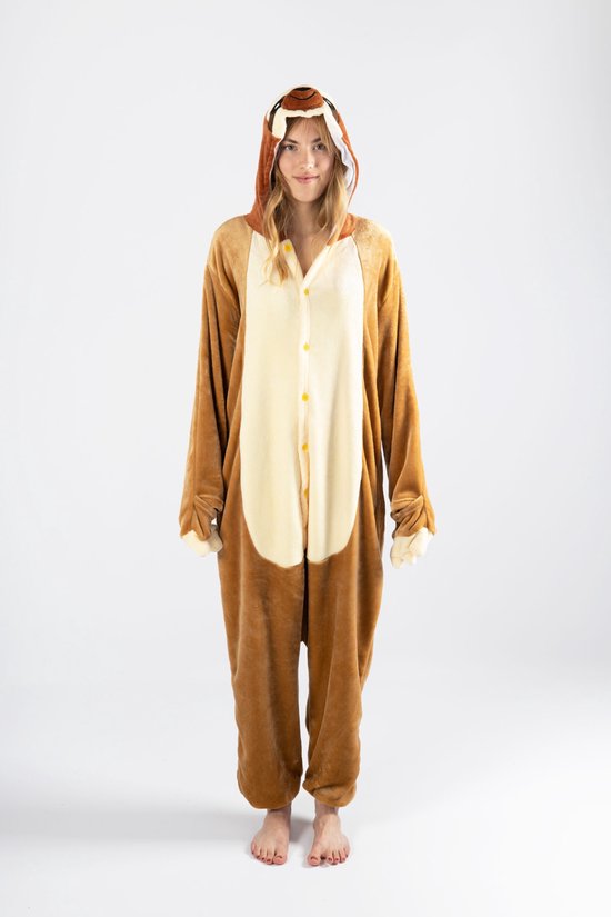 Laahoem Dieren-walrus-pyjama, uniseks, volwassenen, jumpsuit