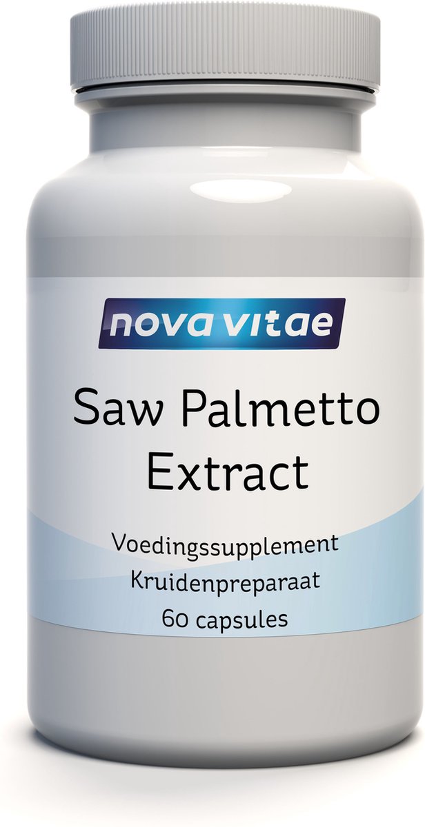 Goedkoopste Nova Vitae - Saw Palmetto Extract - 60 capsules