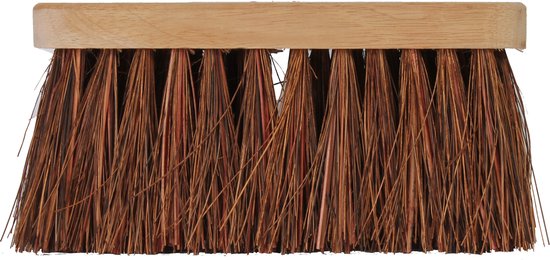 Talen Tools - Bezem - Natuurvezel - Bruin - 28 cm - Zonder steel van Talen Tools — afbeelding 4