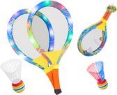 LED verlichte tennisrackets + darts