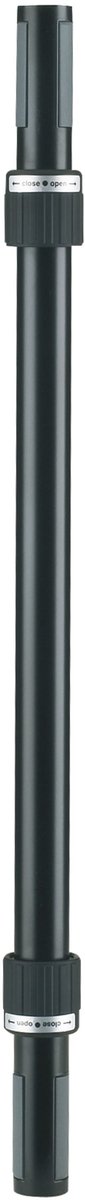 König & Meyer 21360 tussenbuis Ring Lock H 750 mm, zwart - Afstandsstangen