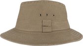 Hatland - UV Bucket hat voor heren - Wishmen - Olijgroen - maat S (54CM)