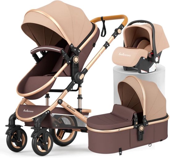 Kinderwagen 3-in-1 Maxi-Cosi Adorra 2.0 Essential Black met Maxi-Cosi Cabriofix