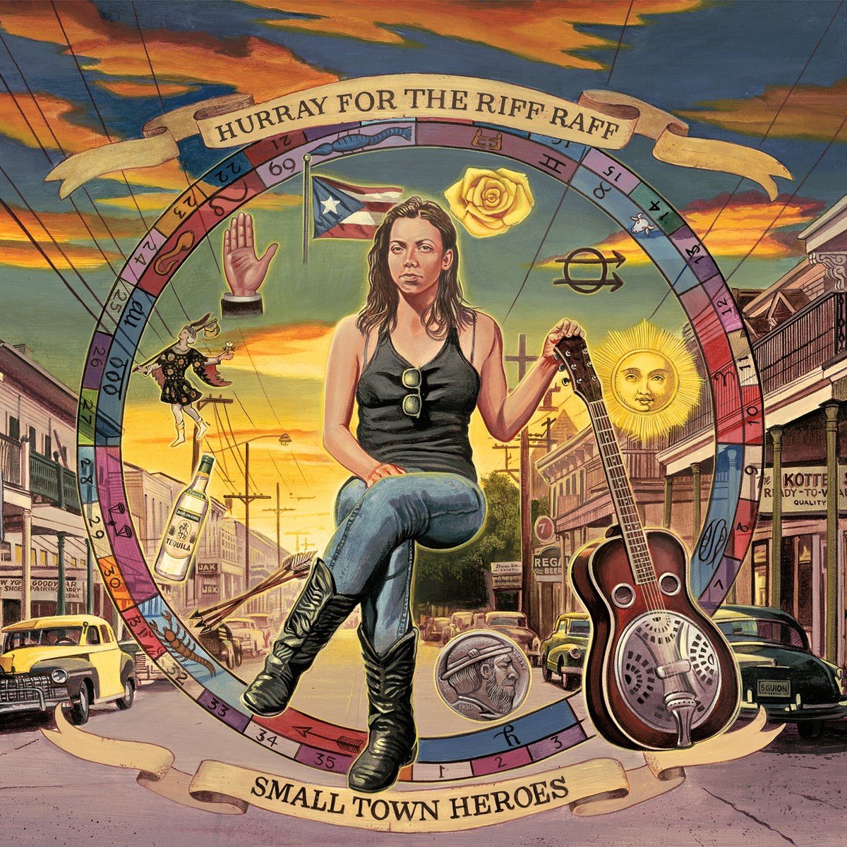 Hurray For The Riff Raff - Small Town Heroes (LP) (Limited Edition) (Coloured Vinyl)