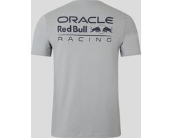 Oracle Red Bull Racing Small Logo Core maat XXL T-shirt Grijs - Max Verstappen - Formule 1 - Isack Hadjar