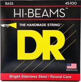DR 4er bas 45-100 Hi-Beam Stainless Steel MLR-45 - Snarenset voor 4-string basgitaar