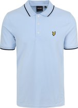 Lyle and Scott - Polo Lichtblauw - - Heren Poloshirt Maat XXL