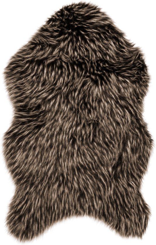 Tapijt HYENA fur - 50X80cm, brown