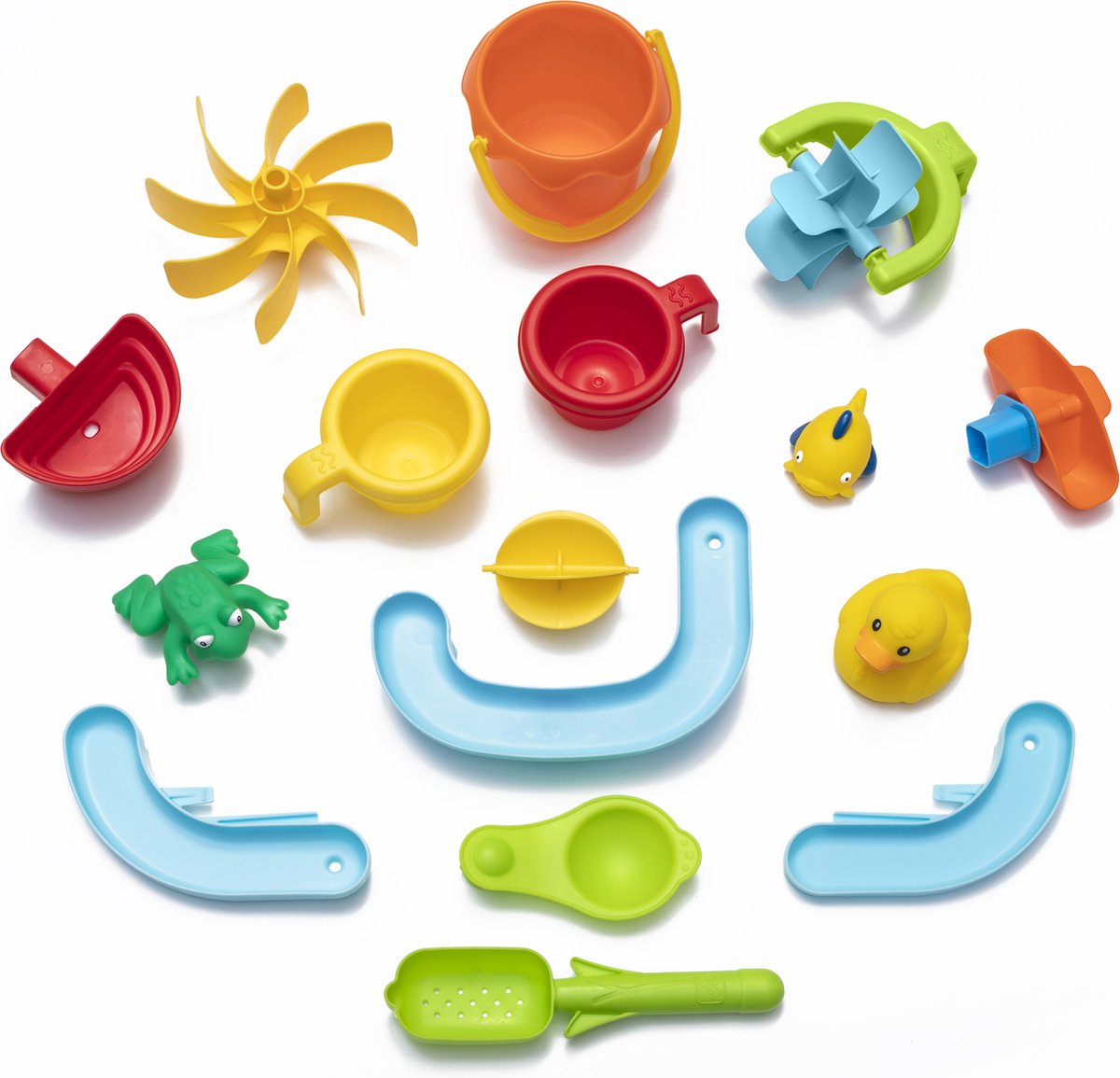Step2 Double Showers Splash Watertafel - Incl. 11-delige accessoireset - - Waterspeelgoed voor kind - Activiteitentafel met water voor de tuin / buiten — afbeelding 4