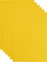 Papicolor Original Papier A4 200 g 6 feuilles Dotter jaune