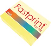 Kopieerpapier fastprint a4 120gr zwavelgeel | Pak a 250 vel | 5 stuks