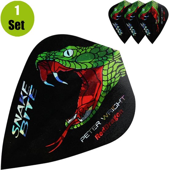 RedDragon Peter Wright Snakebite Kite - Zwart van Reddragon — afbeelding 2