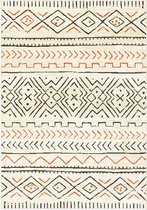 Karat Buitenkleed - Tuintapijt - Vloerkleed - Aztec - Geel - 160 x 230 cm