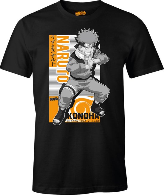 Naruto - Multi-cloning Black T-Shirt - L