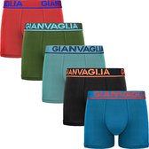 PACK 5 Boxers Homme | Coton | Taille XXL | Multicolore | Multicolore | Sous-vêtements hommes | Sous-vêtements Homme Onder |
