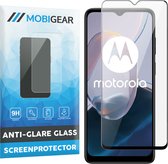 Mobigear - Screenprotector geschikt voor Motorola Moto E22i Glazen | Mobigear Premium Screenprotector - Case Friendly - Zwart