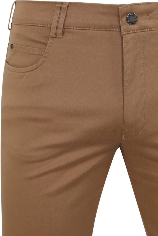 Meyer Dubai Broek Bruin Maat 48 Modernfit Meyer Dubai Broek Bruin Maat 48 Modernfit